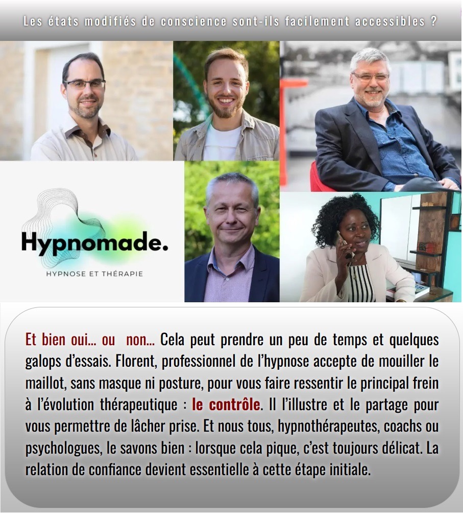 Accessibilité des états de transes