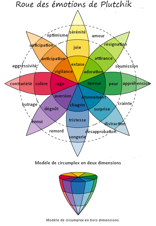 La roue des émotions - Axone Thérapies