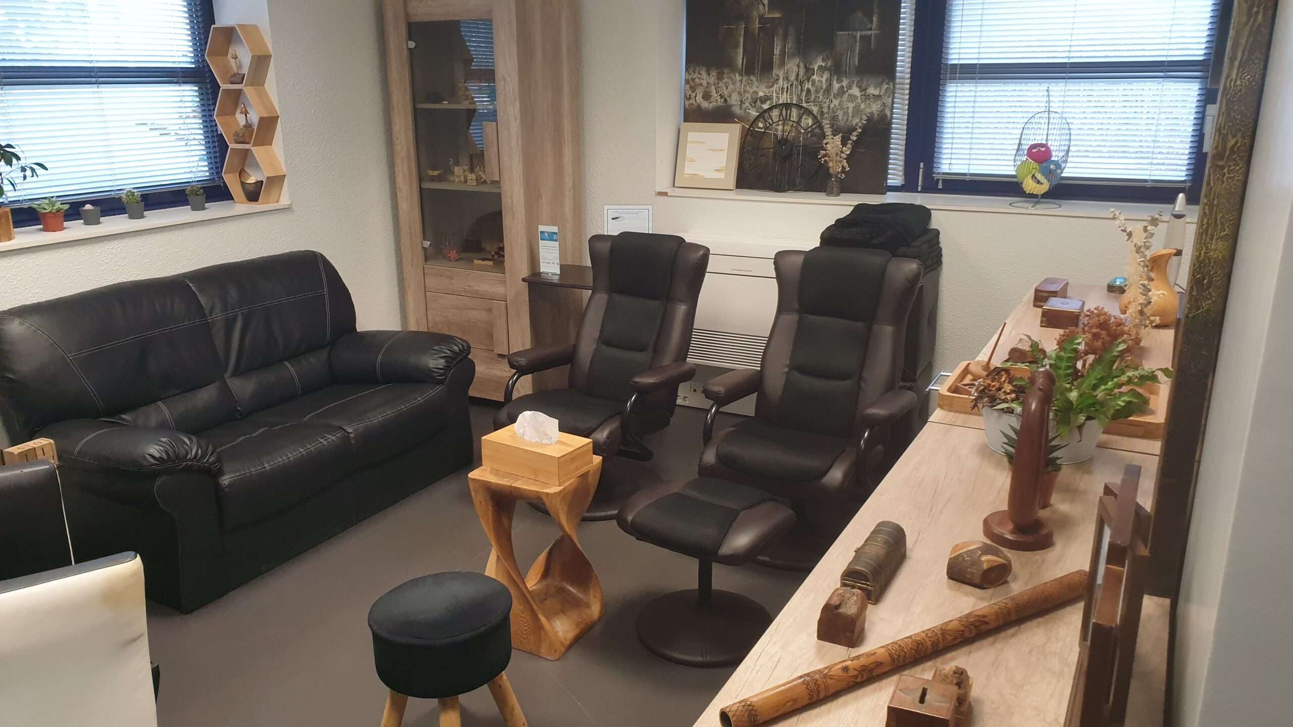 Le cabinet AXone Thérapie vu de l'intérieur