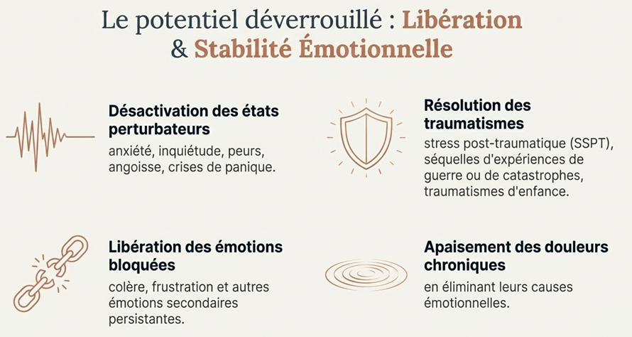 TNI : libération et stabilité émotionnelle