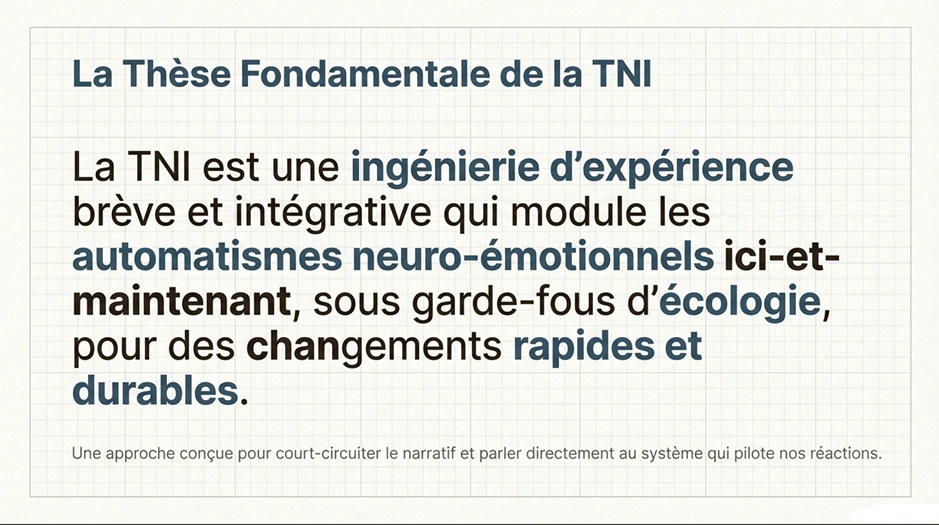 TNI 2 - Thèse fondamentale