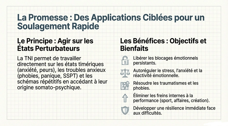 TNI 3 - Soulagement rapide